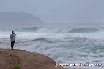 North Shore homeowners on edge as season’s first big swell rolls in