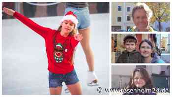 „Super schön“ oder „Schwachsinn“? Was Wasserburger zur Eisbahn beim Christkindlmarkt sagen