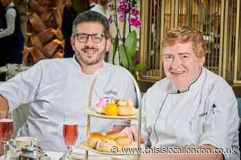 Bake Off The Professionals winning chefs at Landmark Hotel