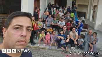 In Gaza's crowded Khan Younis, 90 people live in one house