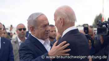 US-Präsident Biden zu Solidaritätsbesuch in Israel