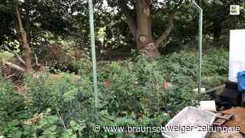 Bauherren an Gifhorns Hohem Feld lagern Bauschutt am Friedhof ab