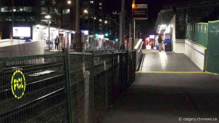 Downtown Calgary LRT station to be closed for construction