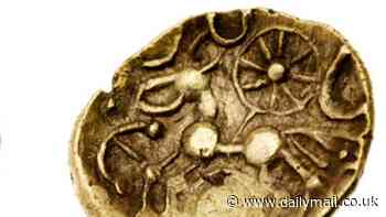 A new British King? Gold coin discovered in Hampshire is stamped with the name 'Esunertos' - a previously unrecorded Iron Age ruler