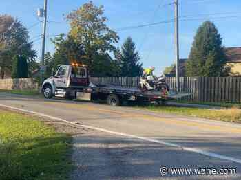 Motorcycle crash slows traffic at northeast Fort Wayne intersection