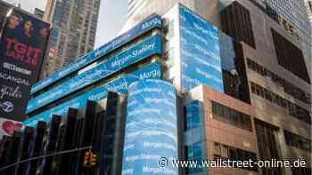 US-Großbank: Morgan Stanley enttäuscht mit Gewinnrückgang, Kurs bricht ein