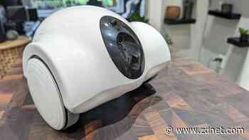 This pet robot lets you watch, play with, and treat your dog or cat from anywhere