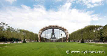 This Fancy New Arts Venue Is Right Across From The Eiffel Tower. It’s Meant To Be Temporary, Just like The Eiffel Tower Was.