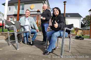 Nach Diebstahl in der Neuen Börse: Firma Lünse schenkt neue Biergarten-Stühle