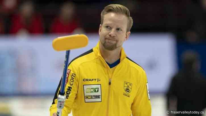 Sweden’s Niklas Edin tops American John Shuster 9-4 at Grand Slam’s Tour Challenge