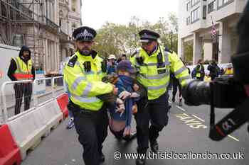 Lewisham men charged after central London oil protest