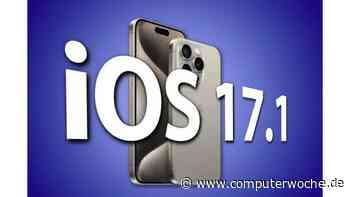 iOS 17.1: Diese Funktionen kommen auf Ihr iPhone