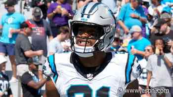 Sources: Panthers' Chinn (quad) out six weeks