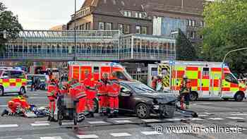 Kiel: Schwerer Unfall nach Gewalttat am Stresemannplatz - vier Verletzte