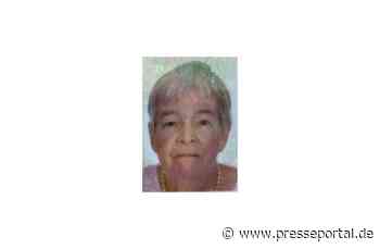 POL-WL: Suche nach vermisster 83jährigen Frau- Polizei bittet um Mithilfe