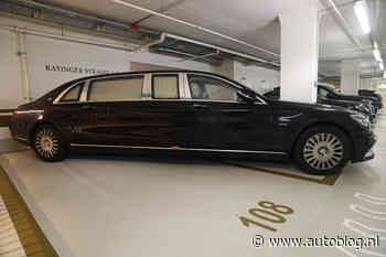 Gespot – Deze S-klasse heeft aan 1 parkeervak niet genoeg