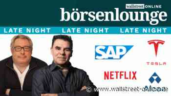 wO Börsenlounge: Netflix | Alcoa | SAP - bricht Tesla nach den Zahlen erneut ein?
