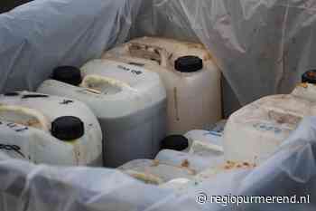 Drugslab ontdekt in Medemblik, 57-jarige Purmerender aangehouden