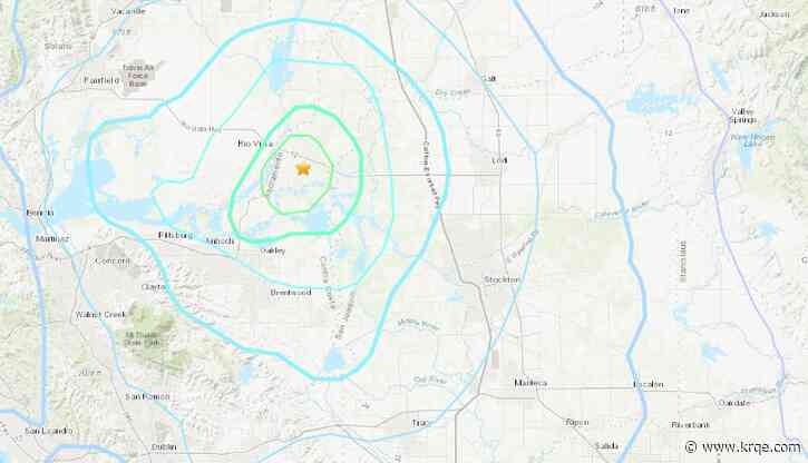 4.1 magnitude earthquake shakes Northern California