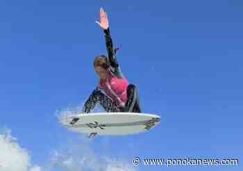 Ponoka’s Bailey Rush rides to double gold at the World Wake Surf Championship