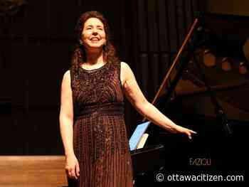 Celebrated pianist Angela Hewitt donates 50 "work clothes" outfits to raise money for charity