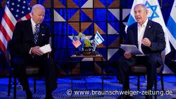 Biden sagt Israel Solidarität und volle Unterstützung zu