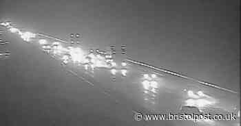 M5 Storm Babet chaos as crashes in bad weather force lane closures