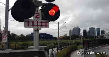 Major central Edmonton intersection closed after man struck by LRT