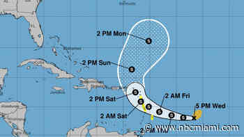 Tropical Storm Tammy forms in the Atlantic, watches issued for multiple islands