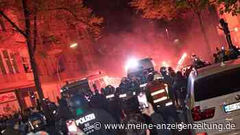 Krawalle mit Böllern und Steinen in Berlin - Pro-Palästina