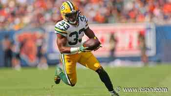 Aaron Jones hopes he can 'bring a spark' to Packers' struggling offense