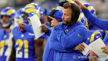 Dad-to-be Sean McVay: 'My son knows better than to come during the game'