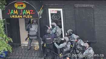 Several people arrested in downtown Barrie police raid