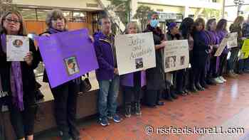 Murder victims’ loved ones protest against lenient plea deals for suspects
