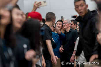 Apple CEO Tim Cook makes surprise visit to China, where iPhone 15 sales are off to a slow start