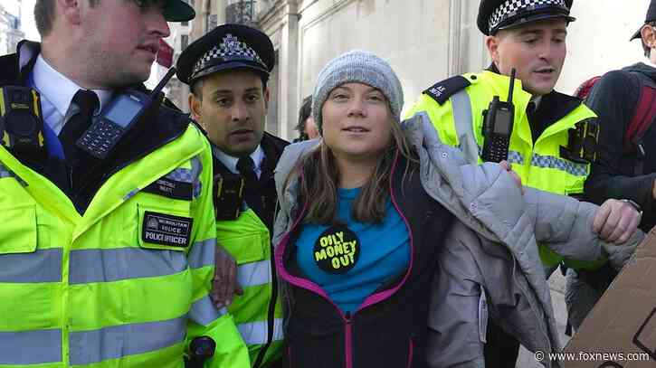 Climate activist Greta Thunberg arrested while protesting in London