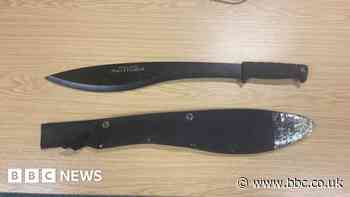 Police find machete in Peterborough drug dealer's trousers
