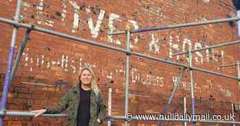 'I bought the house with one of Hull's most iconic ghost signs- now I want to restore it to its former glory'