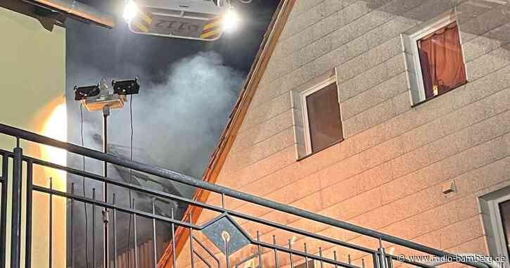 Scheune brennt in Egloffstein