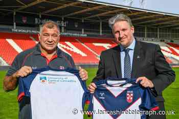 UCLan backs England Rugby League for Tonga Test series