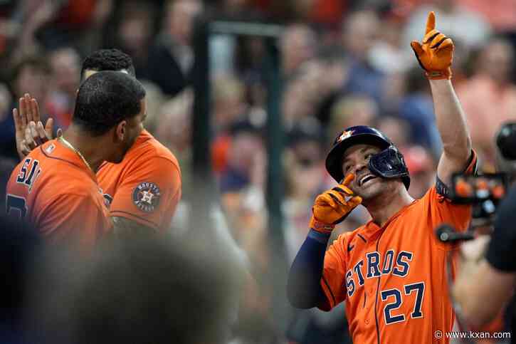 Altuve and Javier lead Astros to 8-5 win at Rangers as Houston closes to 2-1 in ALCS