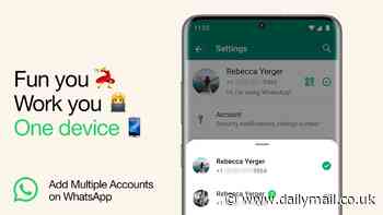 Cheaters rejoice! WhatsApp now lets you have TWO accounts logged in at the same time