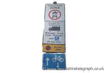 Police issue 13 pedestrian zone fines in Lancaster