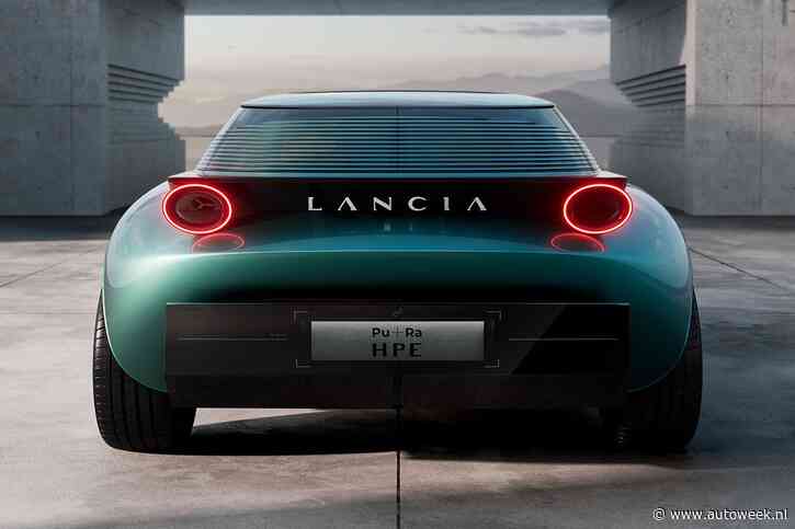 Topmodel Lancia wordt elektrische liftback