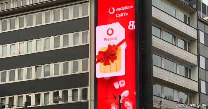 Vodafone wirbt erstmals in 3D in Deutschland