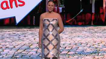 Mini-Displays als Pailletten: Adobe zeigt intelligentes Kleid