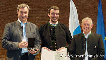 Heimische Bergretter von Ministerpräsident Markus Söder ausgezeichnet