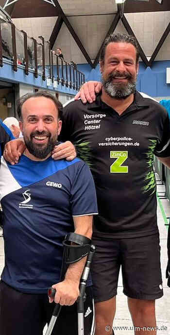 Bronze im Einzel und Silber im Doppel bei deutscher Meisterschaft für Para-Tischtennisspieler Stefan Strobel