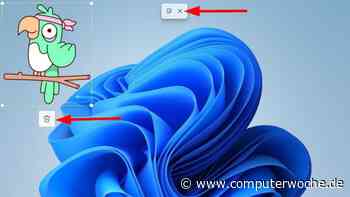 Windows 11: Sticker für den Desktop aktivieren
