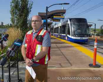 Thursday's letters: Why is Valley Line Southeast LRT still idle?